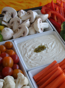 Recipe- Garlic scape sour cream - v